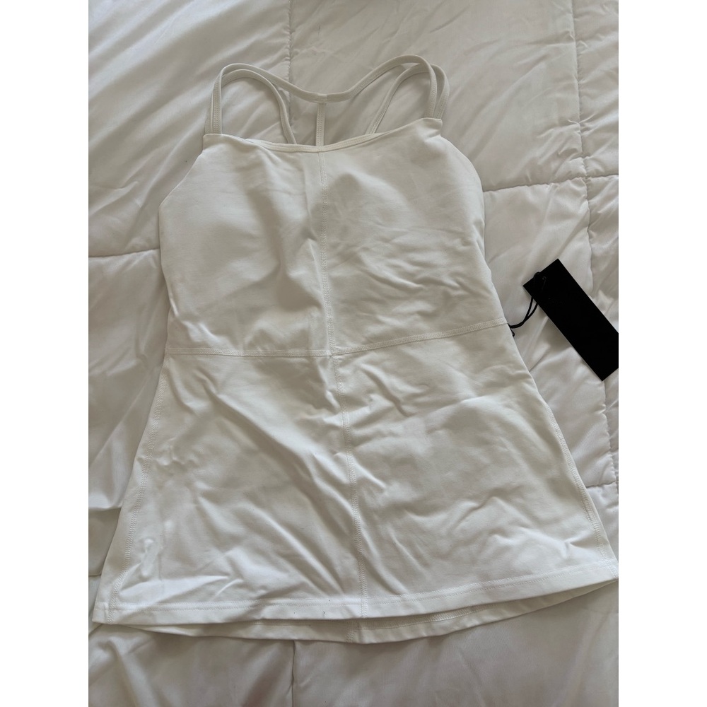 BNWT Women’s White Athletic Tank Top
